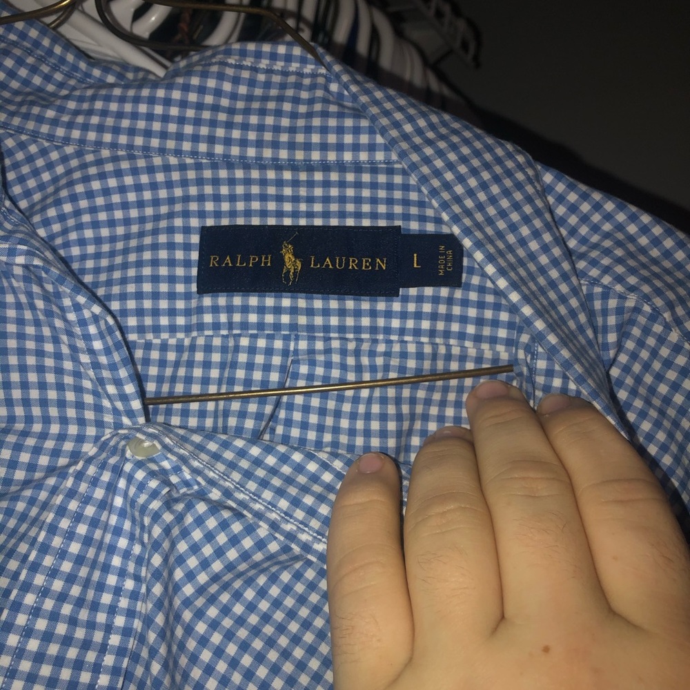 Large polo button down - Picture 1 of 2